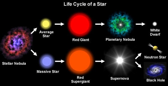 Image result for stellar evolution