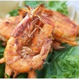 sweet potato shrimp fritters