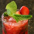 strawberry sugarcane juice